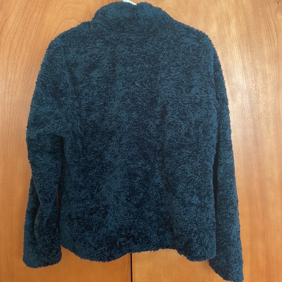 PENDLETON navy blue deep pile full zip Sherpa jacket - Picture 6 of 12